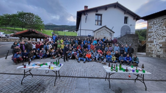 "50 urteko eskaladaren historia" batu da Martin Ramirez de Aldari Araotzen egindako omenaldian