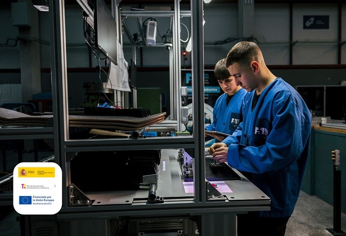 'Industria 5.0rako lanpostu digitalak' proiektua Miguel Altuna Lanbide Heziketan