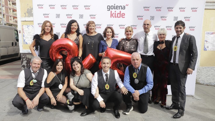 Goienak 'photocall'-a eta zuzeneko saioa jarriko ditu; herritarrek, dotorezia