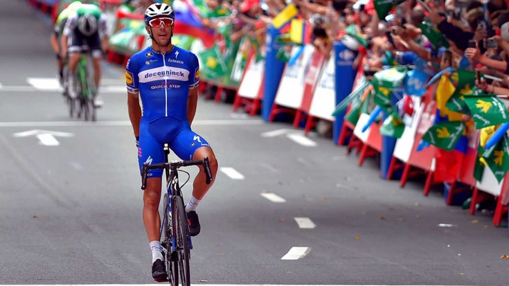 Philippe Gilbert-ek etapa dotorea irabazi du Bilbon, hamargarrena berarentzat itzuli handietan