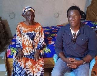 Ousmane Ba familiarendako Senegalen eraikitzen ari zen etxea amaitzea da orain helburua