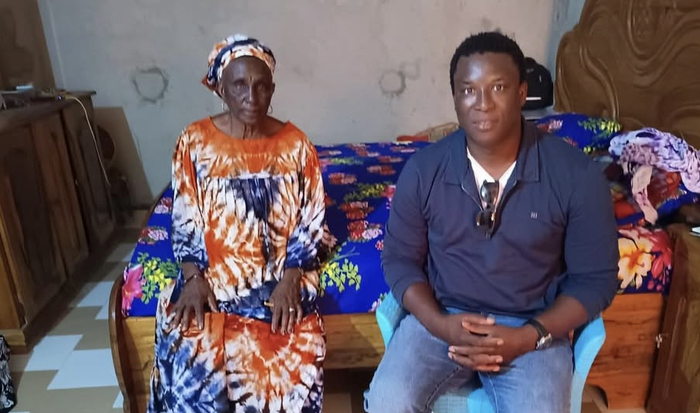 Ousmane Ba familiarendako Senegalen eraikitzen ari zen etxea amaitzea da orain helburua