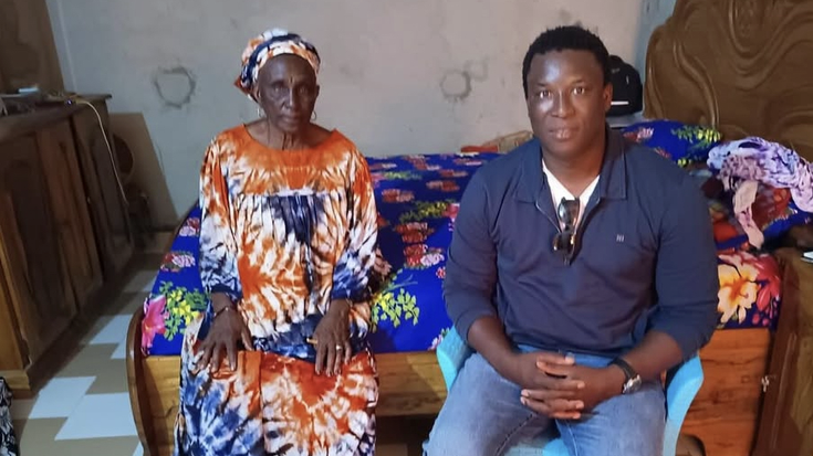 Ousmane Ba familiarendako Senegalen eraikitzen ari zen etxea amaitzea da orain helburua
