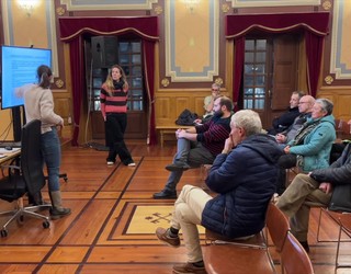 Basalgoko parke eolikoa, batzar irekian hizpide