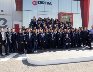 Erreka Taldeak Mexikon duen filialak 25 urte bete ditu