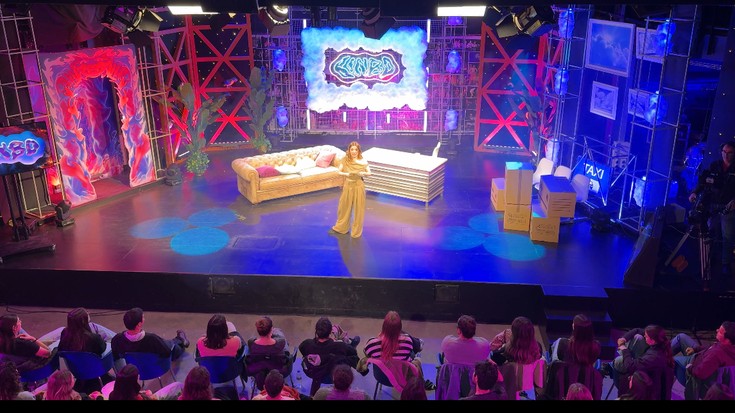 Publikoa gustura 'Linbo' saioaren Elgetako lehen bi grabaketak zuzenean ikusita