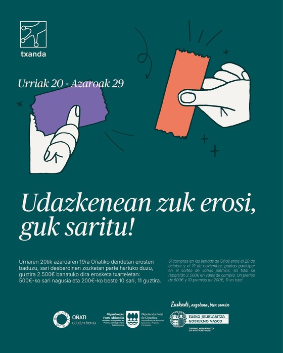 Udazkenean zuk erosi, guk saritu !