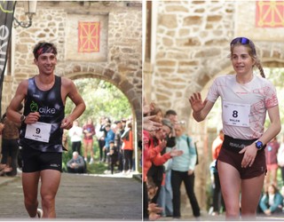 Aitor Ajuria eta Malen Osa izan dira azkarrenak Gatza Trail lasterketaren lehenengo edizioan