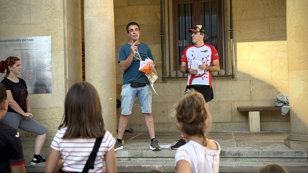 Orientazio jolasarekin hasi dute elgetarrek I. Kirol Asteburua
