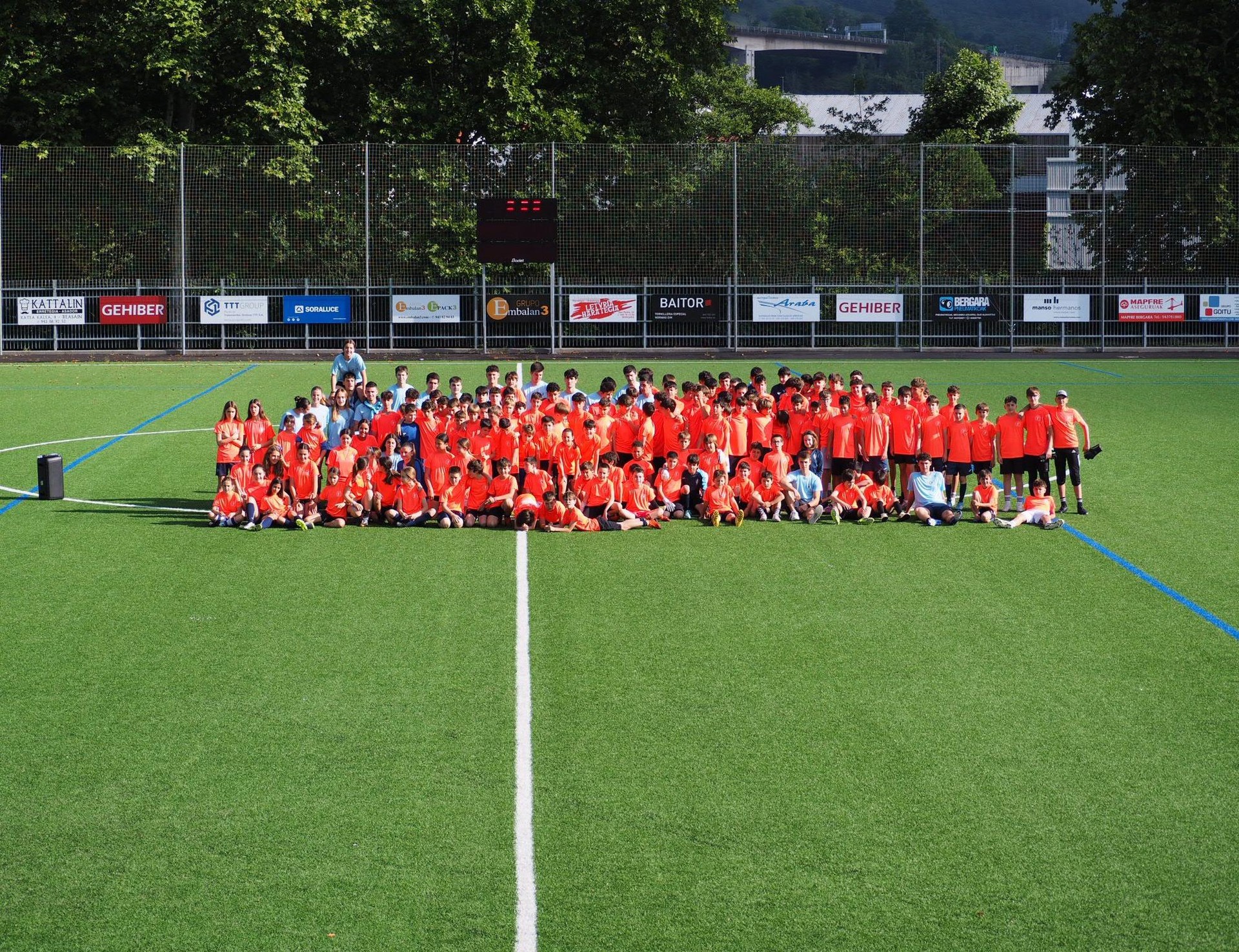 Martxan da futbol campusa