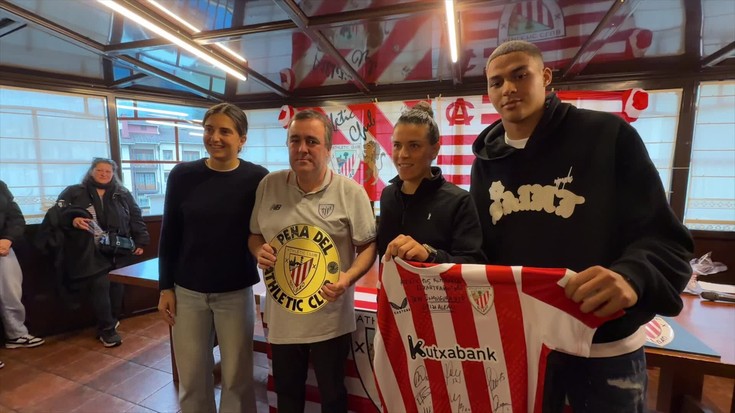 Antzuolako Athleticeko lagunartearen aurkezpena egin dute