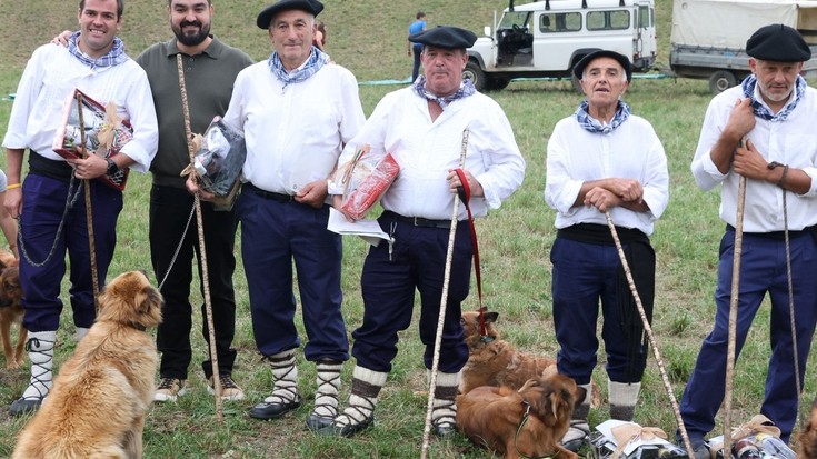 Gipuzkoako 56. Artzain Txakur Txapelketa, argazkitan