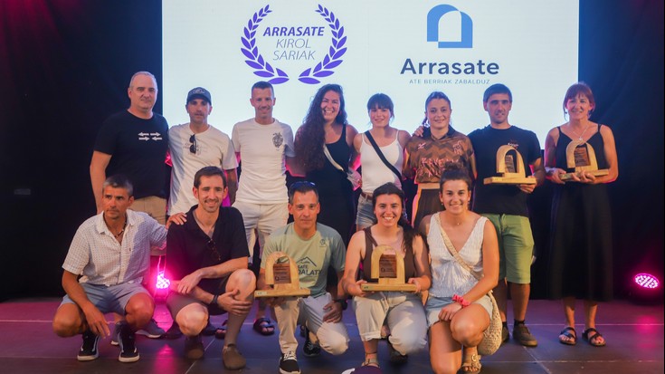 Mikel Velasco eta Geurea Rugby Taldea izan dira herritarren faboritoak Arrasate Kirol Sarietan