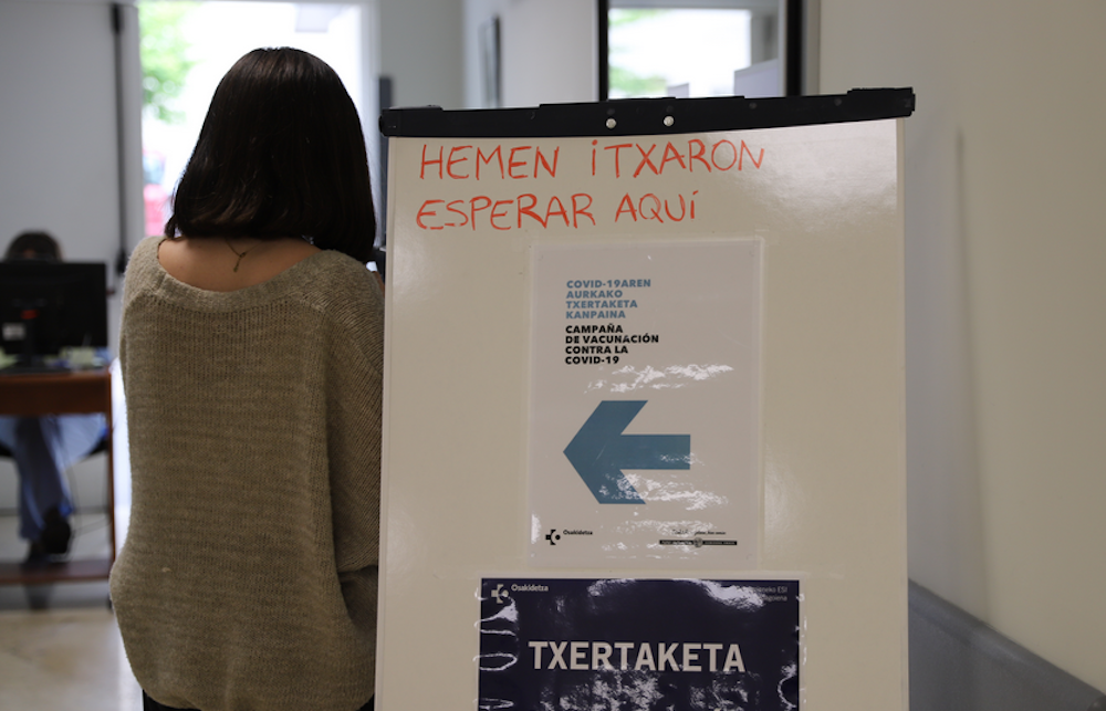 6.200 herritarrek amaitu dute txertaketa-zikloa azken astean