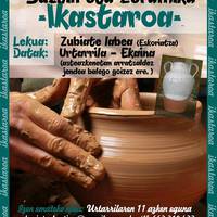 Ikastaroa: Buztingintza eta zeramika tailerra