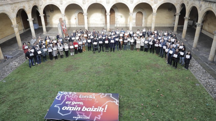 Korrikaren 45. urteurrenenko ekitaldia iruditan