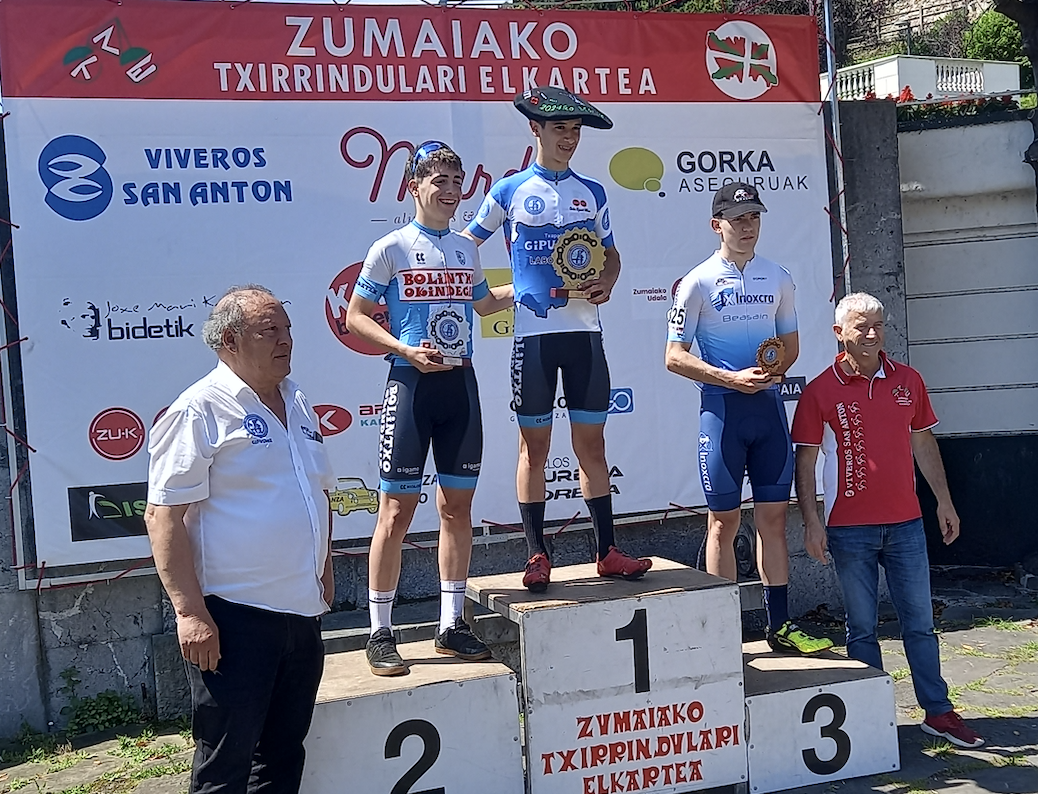 Manex Larrañaga, kadete mailako Gipuzkoako txapeldun