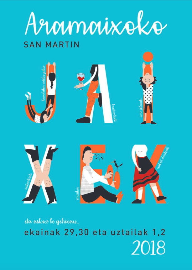 Aramaioko San Martin jaiak: Egitaraua