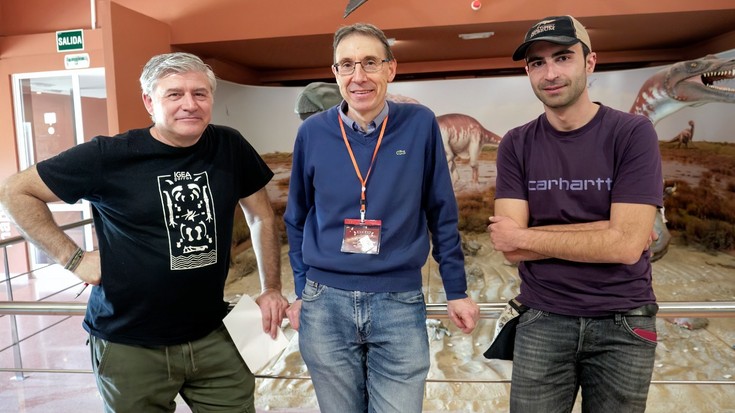 Erik Isasmendi eskoriatzarra, espinosauro "erraldoi" baten aurkikuntzan