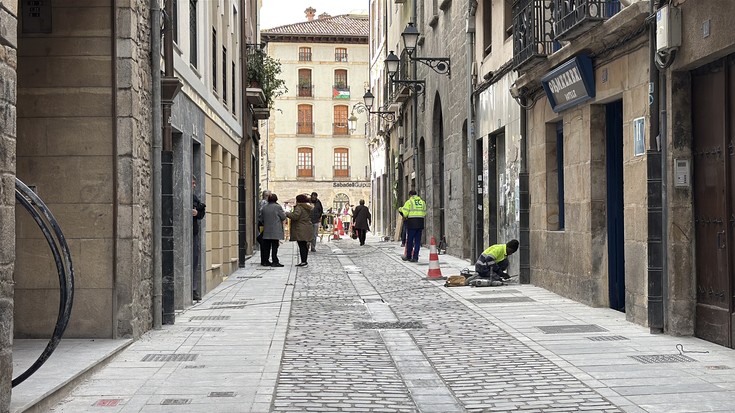 Azken zertzeladak baino ez dira falta Barrenkalea guztiz berrituta ikusteko