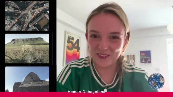 'Hemen Debagoiena': Ami White oñatiarrarekin, Dublindik (Irlanda); eta Ane Mai Hook-en erakusketa Aroztegin