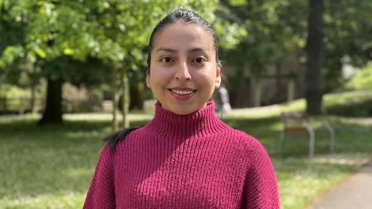 Rose Marie Meza: "Aberasgarria da bi kulturak nire baitan eramatea"