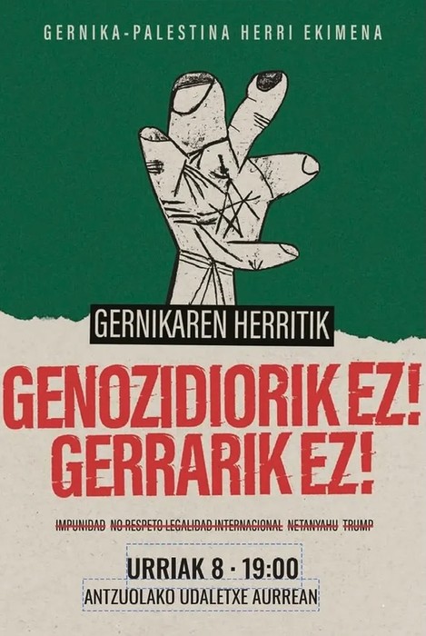 Palestinaren aldeko elkarretaratzea