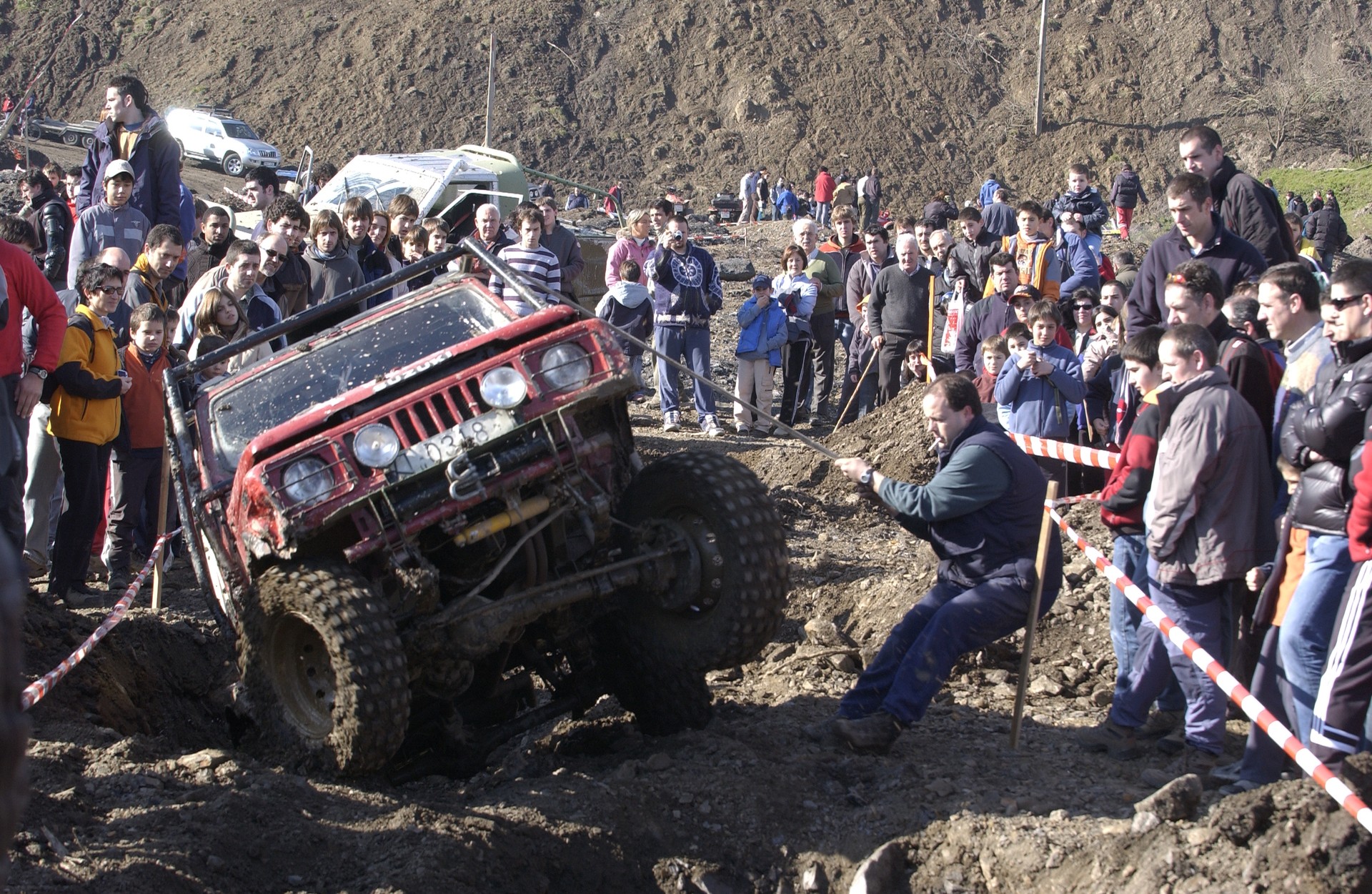 Eskoriatzako 4x4 ibilgailuen trial erakustaldia, zapatuan Apotzagan