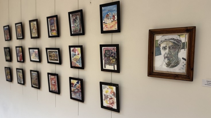 Hirugarren erakusketa ikusgai da liburutegian: 'Liquid', Tomas Besarena