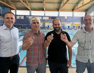 Bergara, EAEko lehen herria igerilekurako 'Nagi Tag' deritzon "sistema berritzailea" ezartzen