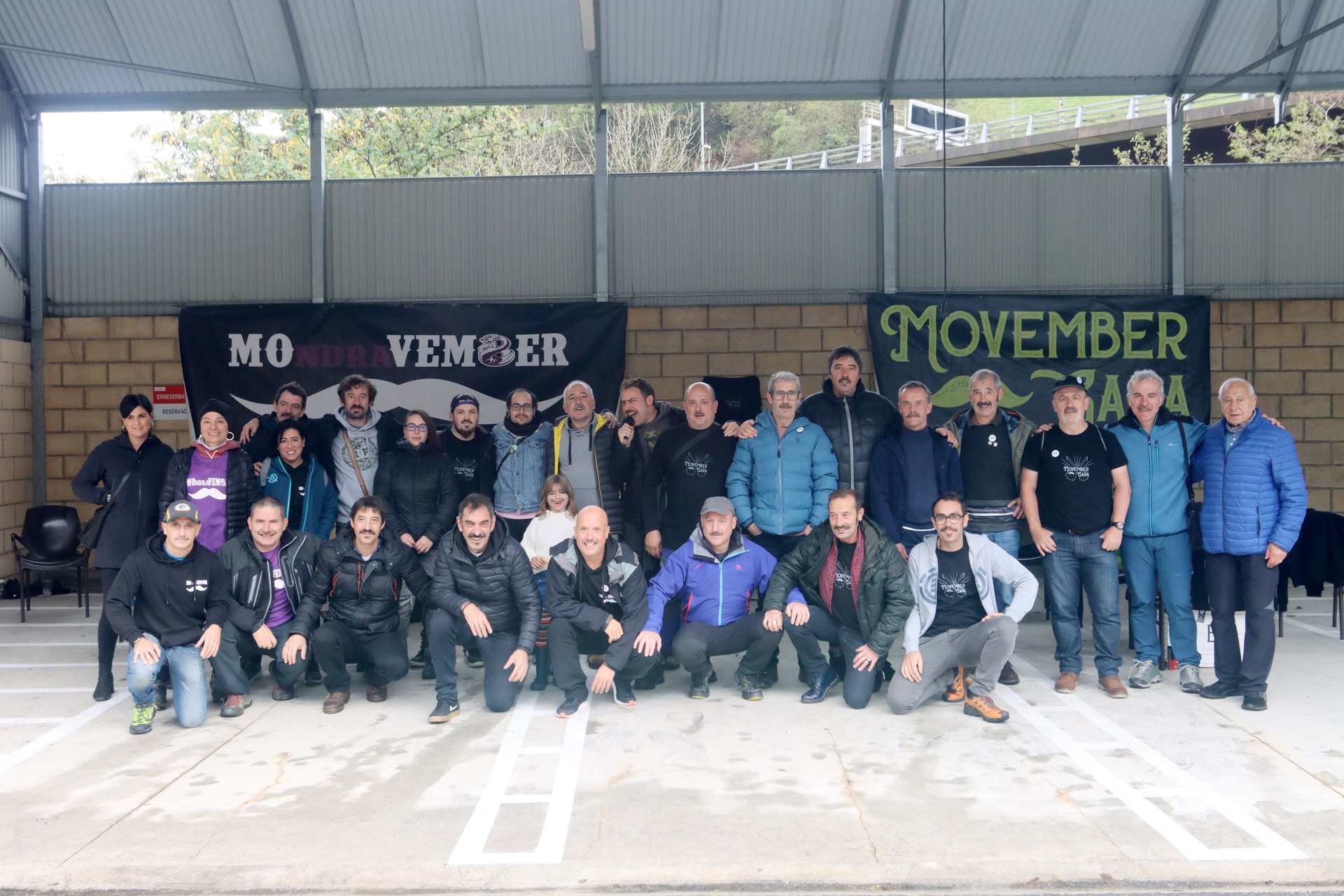 Debagoieneko Movember topaketa egin dute Elorregin