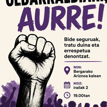 Elkarretaratzea: 'Arrazakeriaren oldarraldiari aurre!'