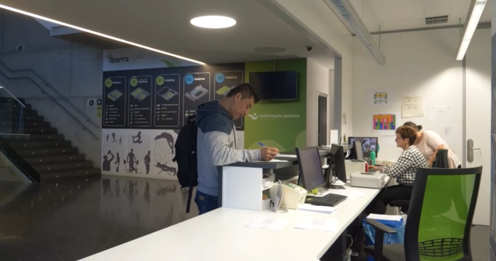 NIK Patrika txartel digitala martxan jarri dute Ibarra kiroldegian