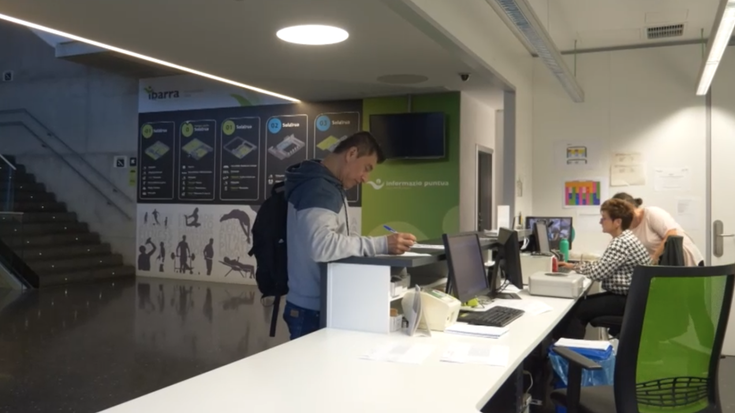 NIK Patrika txartel digitala martxan jarri dute Ibarra kiroldegian