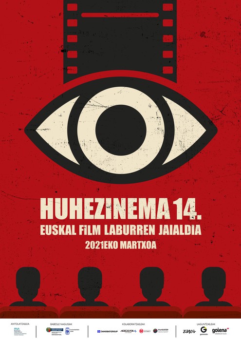 Haymar Manzisidor zarauztarrak irabazi du Huhezinema 14. edizioko kartel lehiaketa