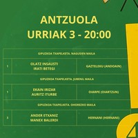 OLALDE ELKARTEKO PILOTARIEN PARTIDUAK