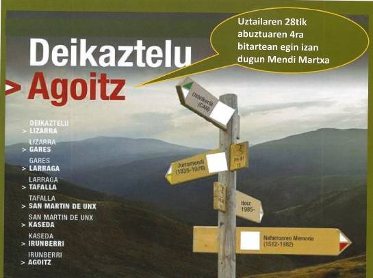 Euskal Selekzioaren aldeko Mendi Martxa