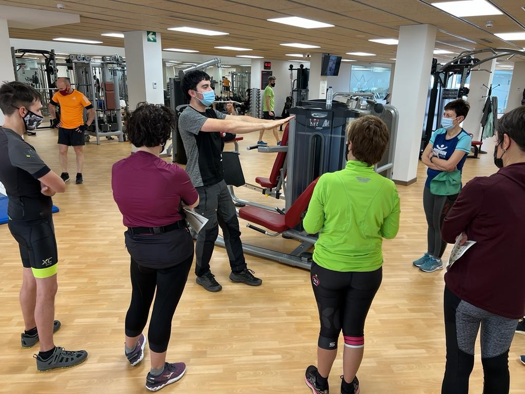 Gimnasioaren erabilera hobetzeko ikastaroak eskaintzen ari dira
