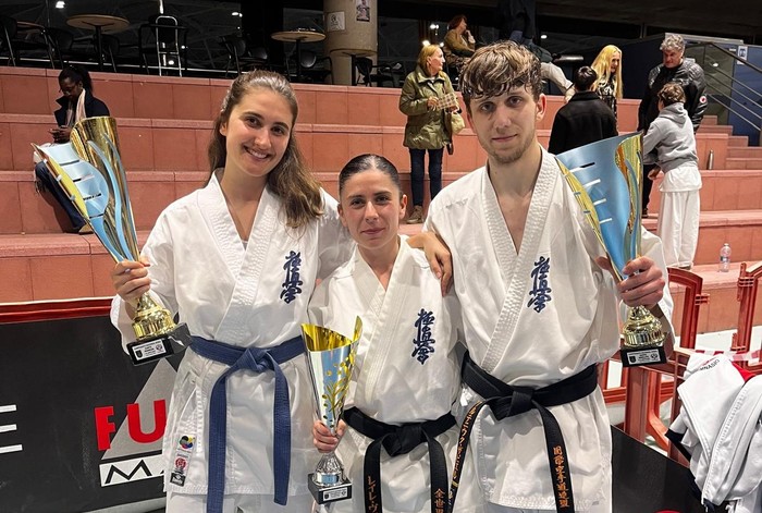 Emaitza "zoragarriekin" itzuli dira Saioako karatekak estatuko IKOKU txapelketatik