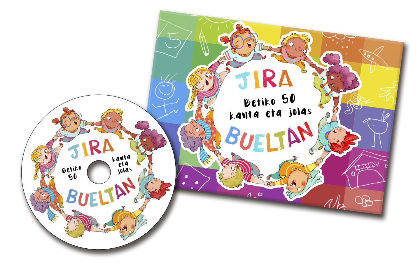 JIRA BUELTAN. Betiko 50 kanta eta jolas.
