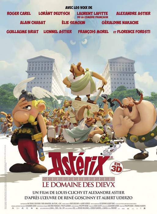 'Asterix-Jainkoen egoitza' filma umeendako