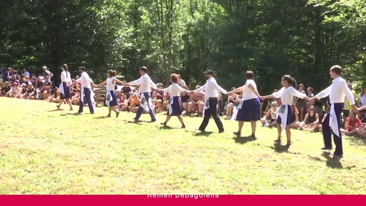 'Hemen Debagoiena': Bergarako San Martzial erromeria eta Arrasate Musikalen Big Band taldearen emanaldia