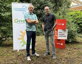 Hitzarmena sinatu dute Oneko Oñatiko Energia Komunitateak eta Fagor Taldeak