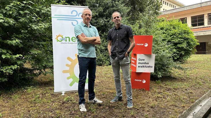 Hitzarmena sinatu dute Oneko Oñatiko Energia Komunitateak eta Fagor Taldeak
