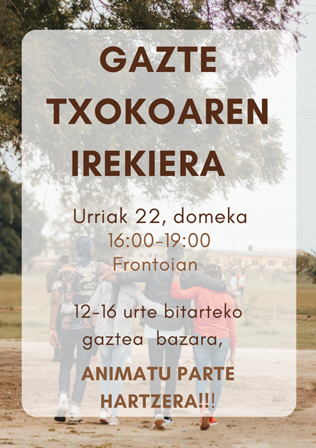 Gazte txokoaren irekiera ekitaldia