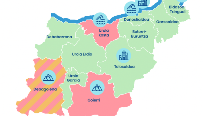 Debagoiena da Gipuzkoan klima aldaketarekiko kalteberatasun handiena duen eskualdea Aldundiaren arabera