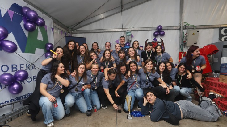 Kamioian hasi eta karpan amaitu du Geurea RTk txapeldunen festa