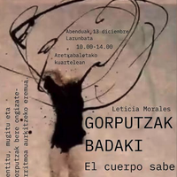 'Gorputzak badaki' dantza tailerra