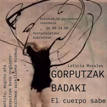 'Gorputzak badaki' dantza tailerra