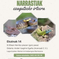 Aramaioko narrastiak ezagutzeko irteera